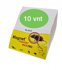 MAGNET mauzer MAX PRO - lipni namų kenkėjų monitoringo gaudyklė MAXI pak. (kaina nurodyta 1 vnt)